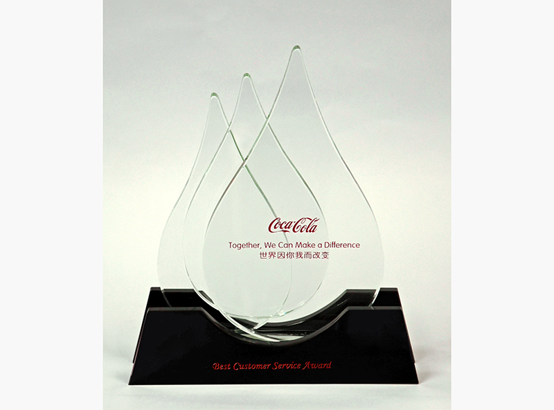 2012年可口可乐客户服务奖奖杯